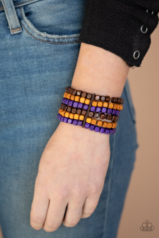 Tropical Tundra Purple Bracelet
