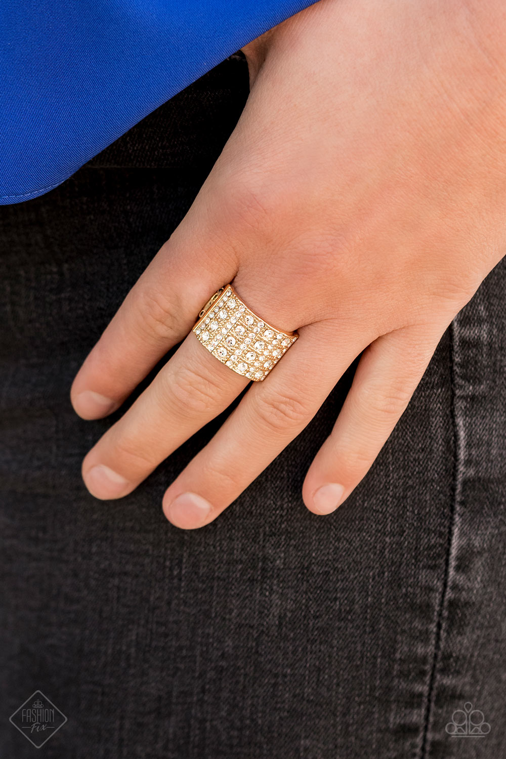 Diamond Drama Gold Ring - Daria's Blings N Things