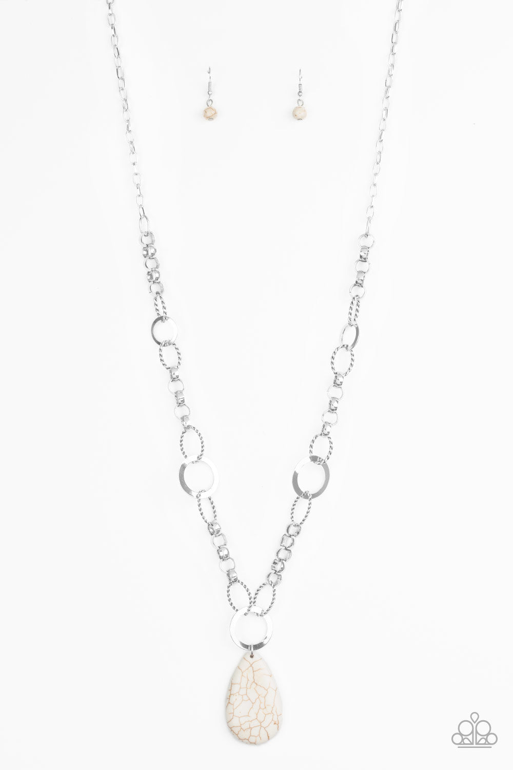 Recycled Refinement White
Necklace - Daria's Blings N Things