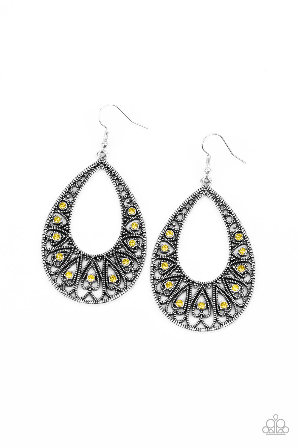 Love To Be Loved Yellow Earrings