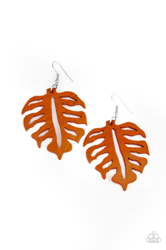 Shake Your PALMS PALMS Orange
Earrings Paparazzi
