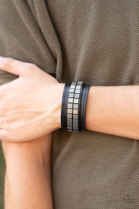 Engine Room Black Urban Bracelet - Daria's Blings N Things