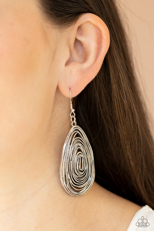 Rural Ripples Silver
Earrings - Daria's Blings N Things
