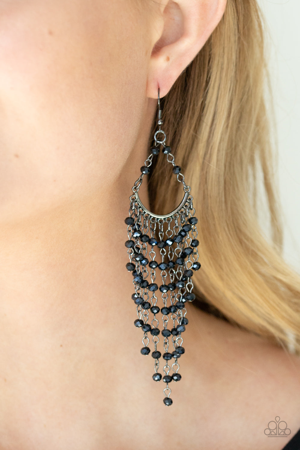 Metro Confetti Blue Earrings - Daria's Blings N Things