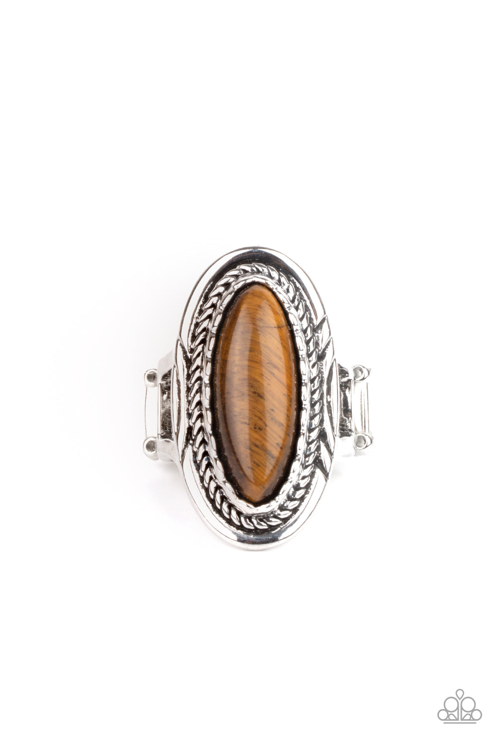 Primal Instincts Brown Ring - Daria's Blings N Things