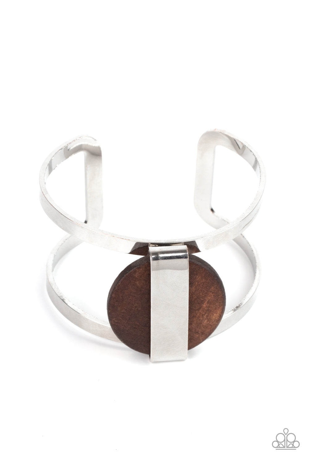 Organic Fusion Brown Cuff Bracelet Paparazzi