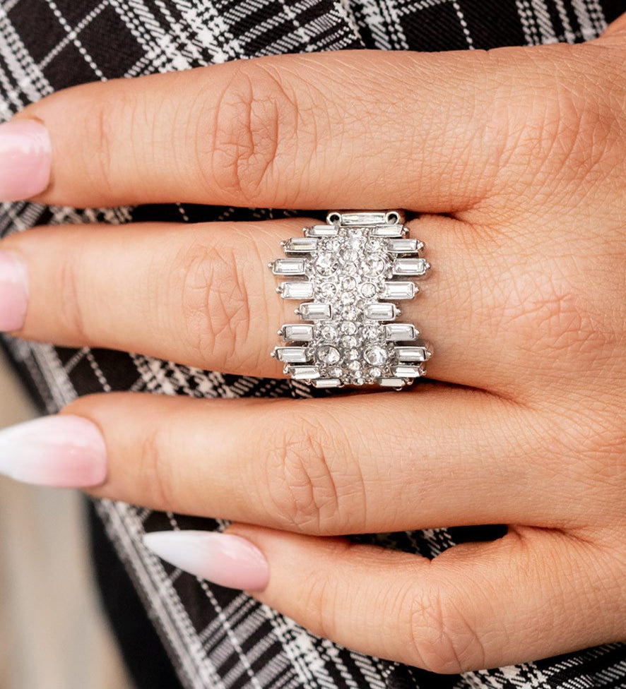 Urban Empire White Ring