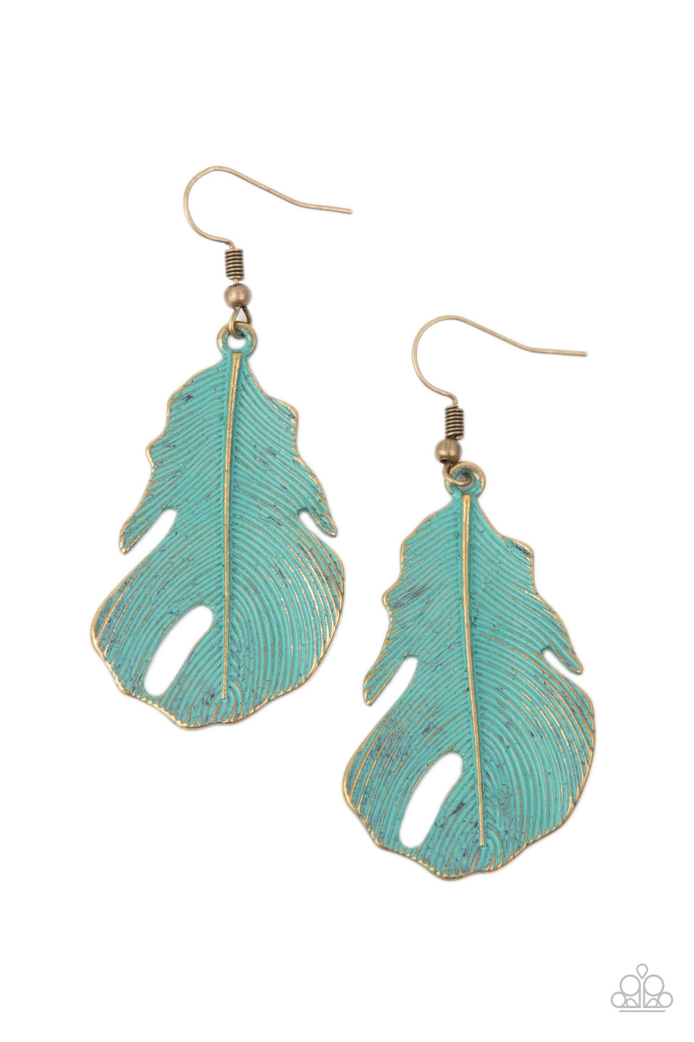 Heads QUILL Roll Brass
Earrings - Daria's Blings N Things