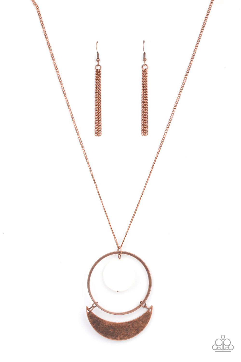 Moonlight Sailing Copper Necklace - Daria's Blings N Things