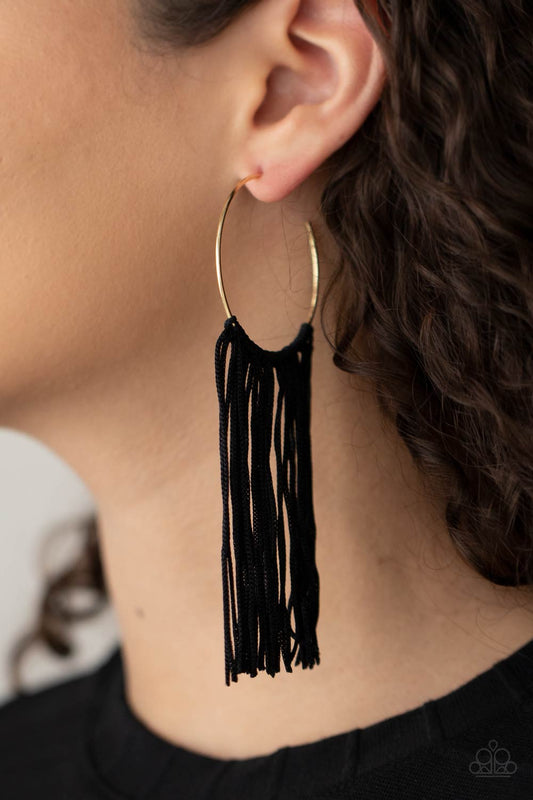 Flauntable Fringe Gold
Earrings
