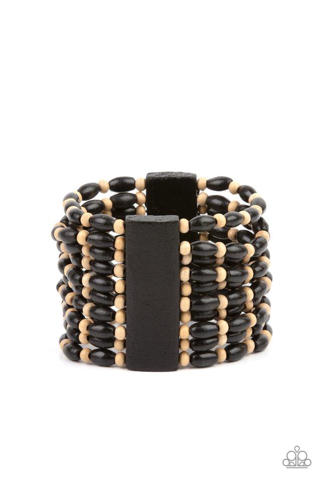 Cayman Carnival Black Bracelet - Daria's Blings N Things
