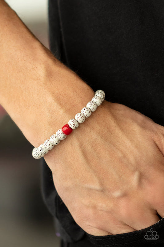 ZEN Second Rule Red Bracelet Paparazzi