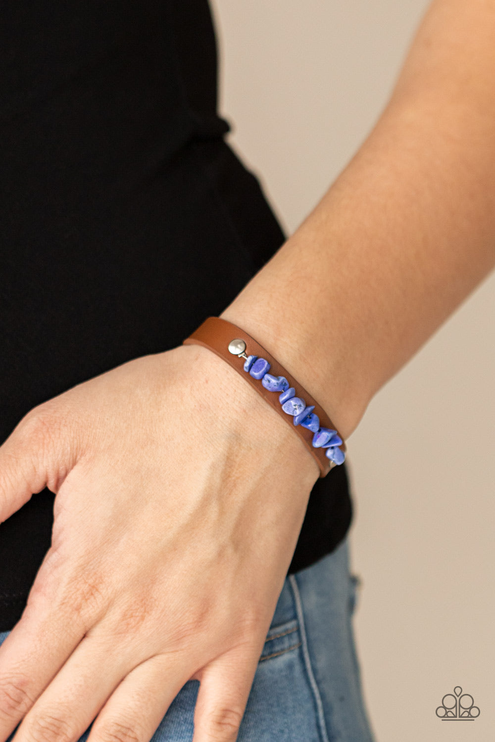 Pebble Paradise Blue Bracelet - Daria's Blings N Things