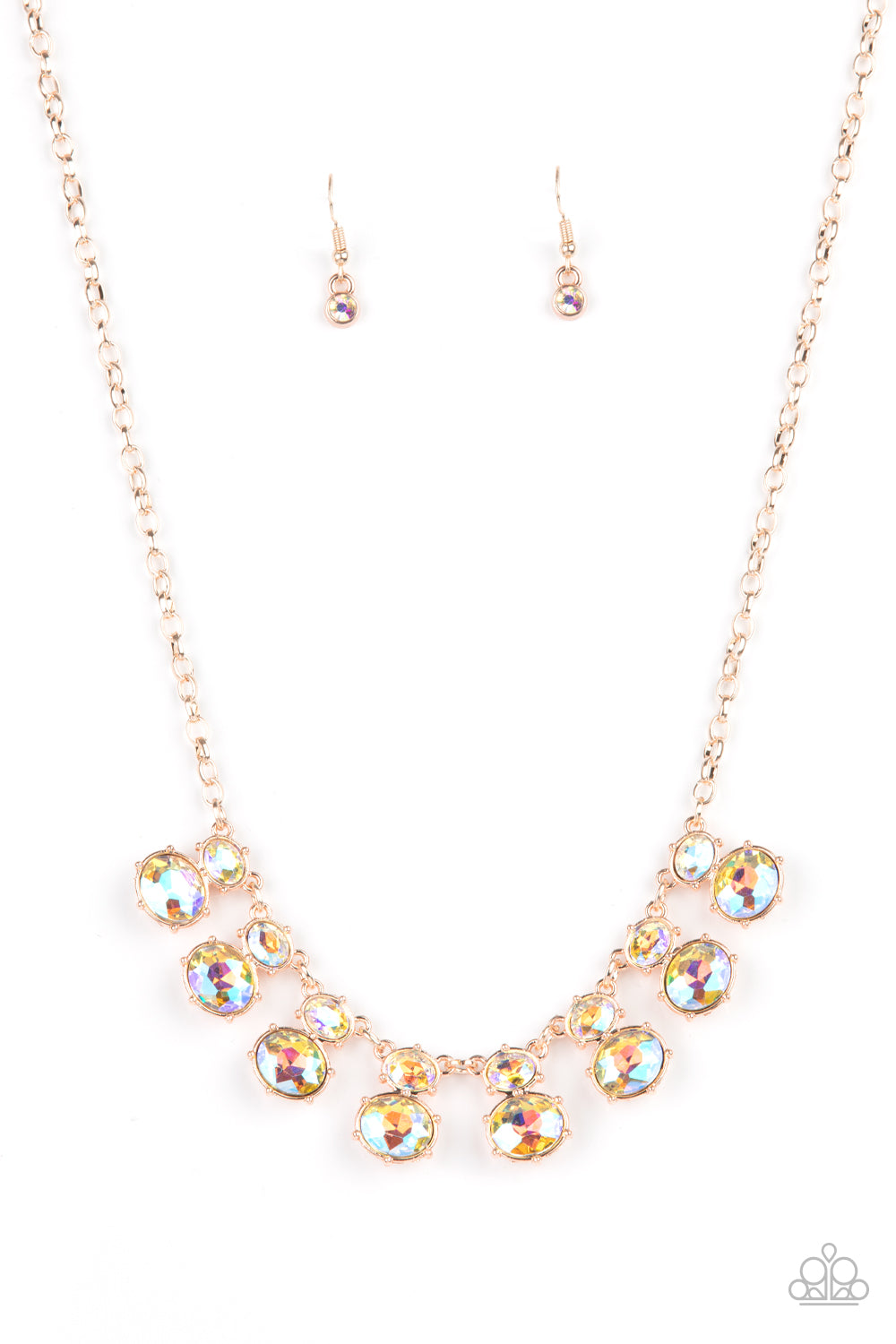 Cosmic Countess Rose Gold Necklace - Daria's Blings N Things