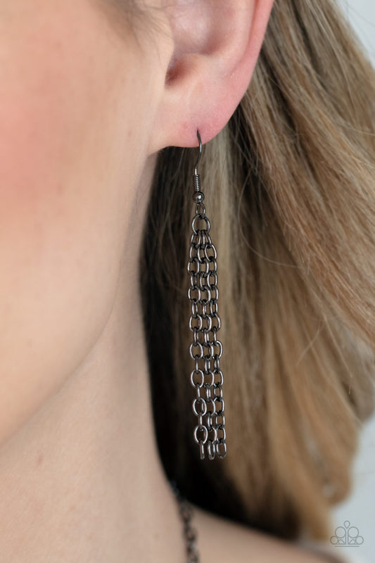 Guide To The Galaxy Black Necklace