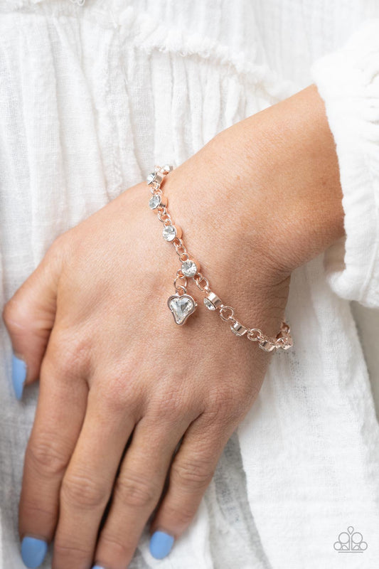 Sweet Sixteen Rose Gold
Bracelet Paparazzi