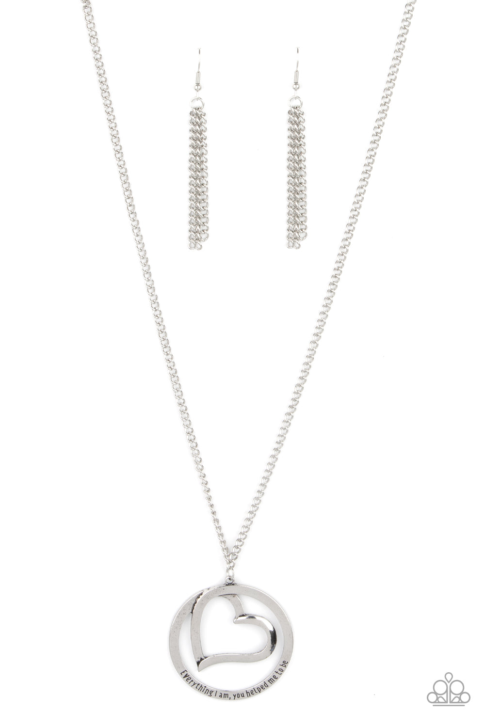 Positively Perfect Silver Necklace