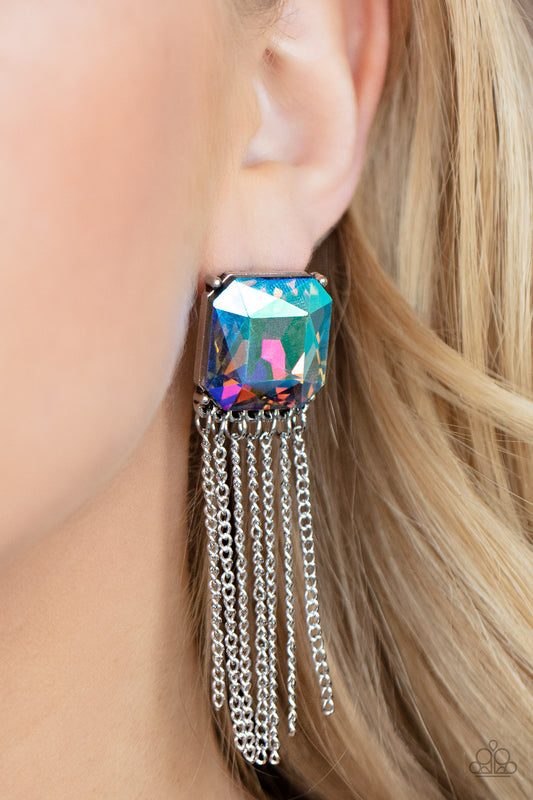 Supernova Novelty Multi Post Earrings Paparazzi