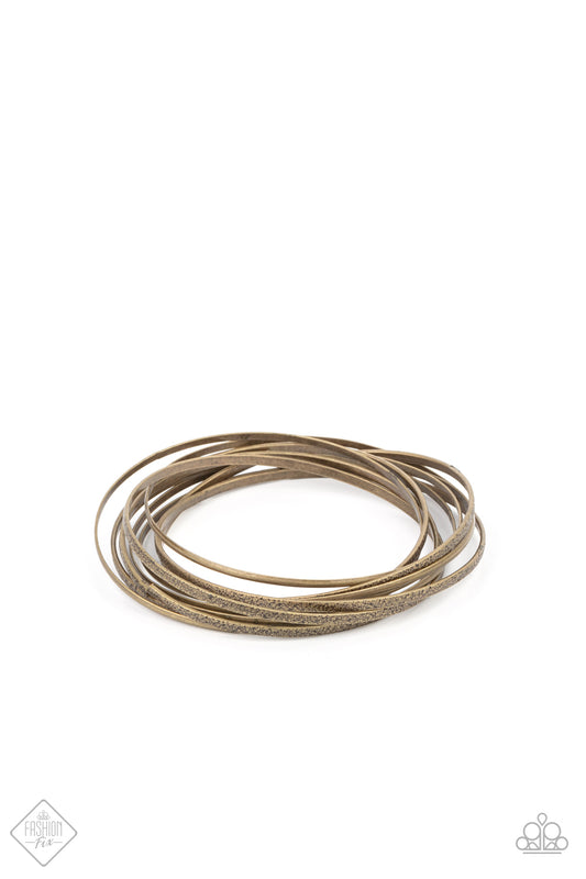 Suddenly Synced Brass Bracelet - Daria's Blings N Things