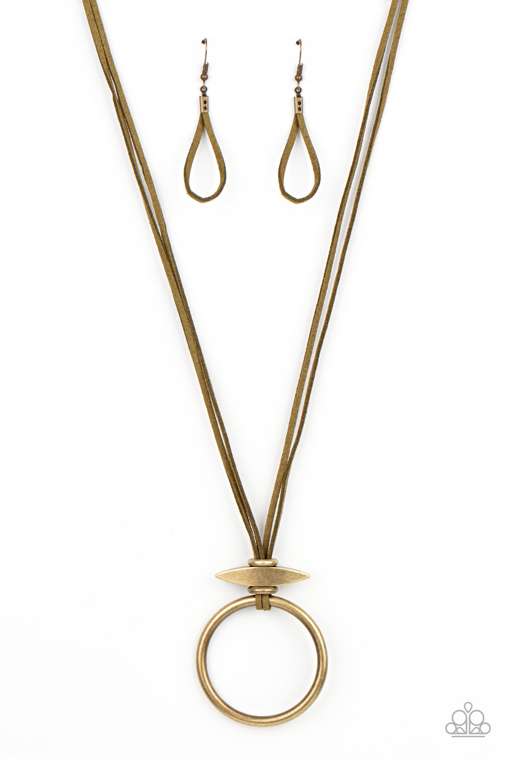 Noticeably Nomad Green Necklace Paparazzi