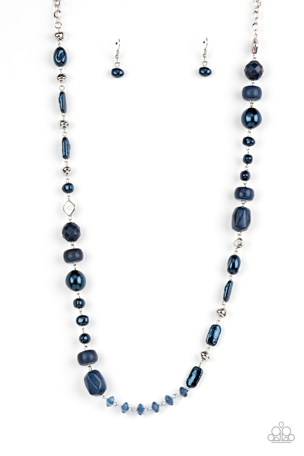Juicy Gossip Blue Necklace Paparazzi