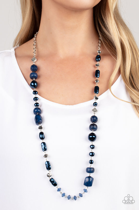Juicy Gossip Blue Necklace