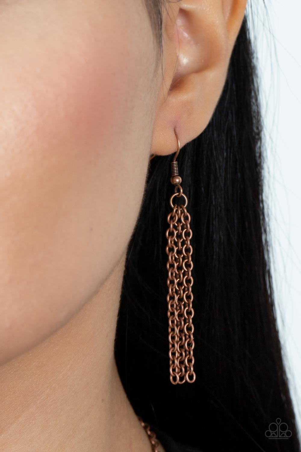 Solar Cycle Copper Necklace Paparazzi