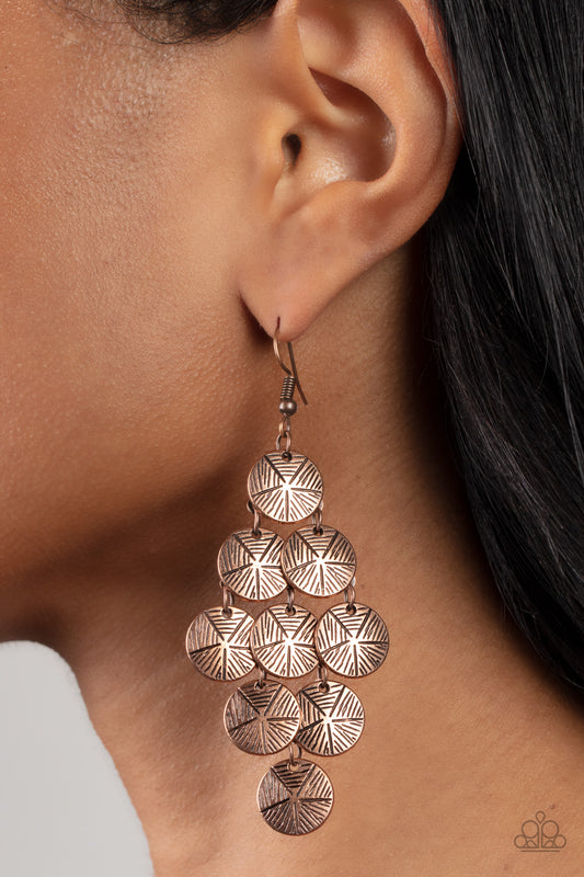 How CHIME Flies Copper Earrings Paparazzi