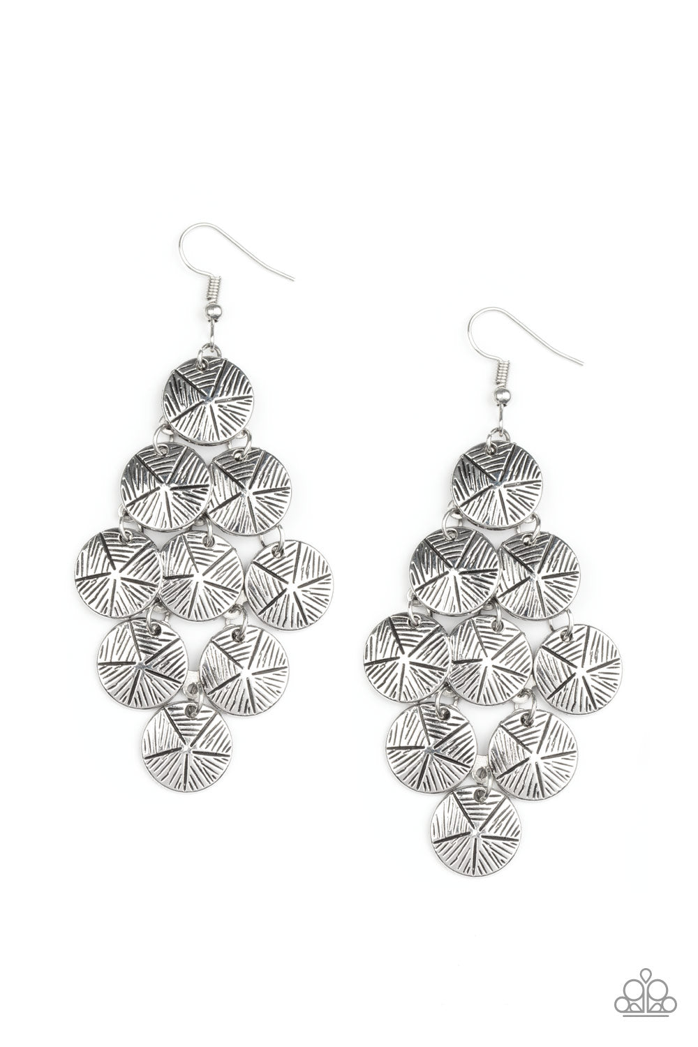 How CHIME Flies Silver Earrings Paparazzi