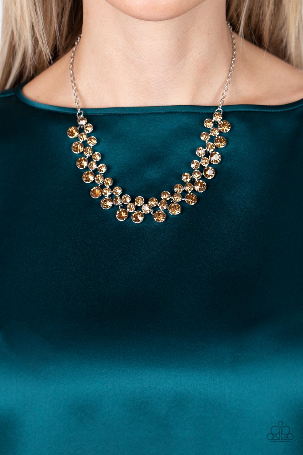 Won The Lottery Brown Necklace Paparazzi