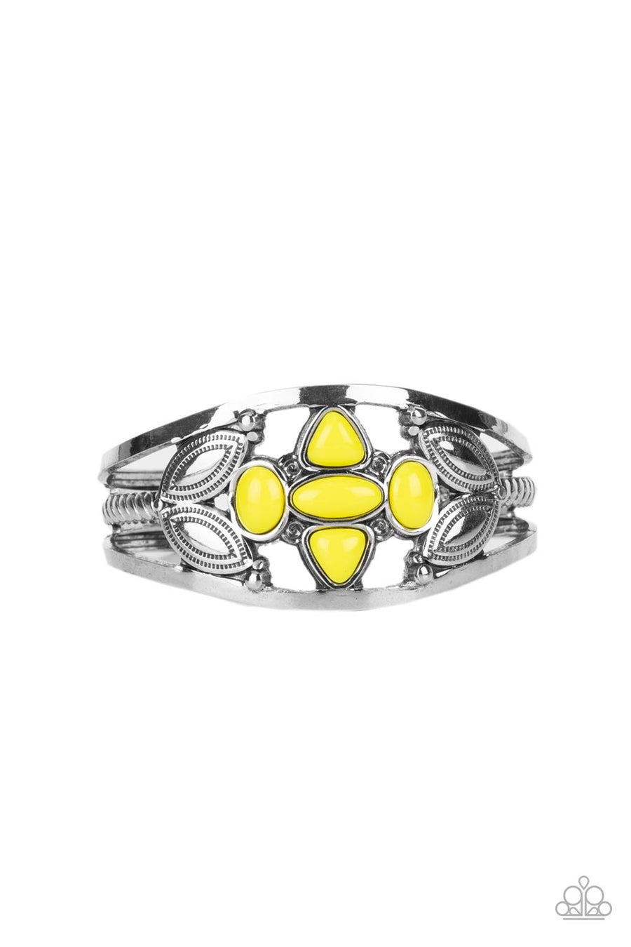 Caribbean Cabana Yellow Bracelet Paparazzi