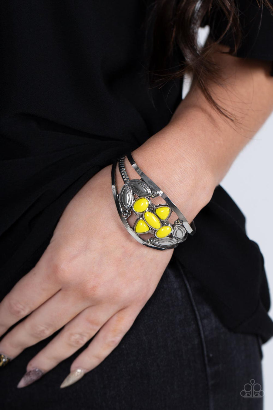 Caribbean Cabana Yellow Bracelet Paparazzi