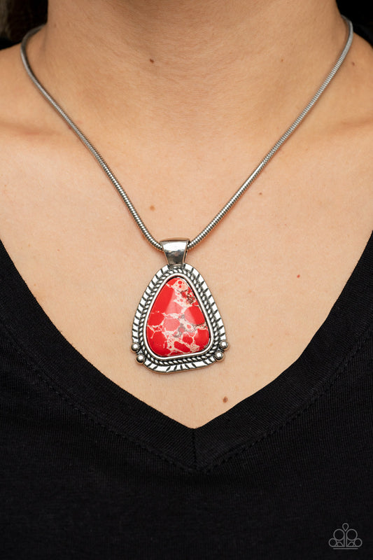 Artisan Adventure Red
Necklace Paparazzi