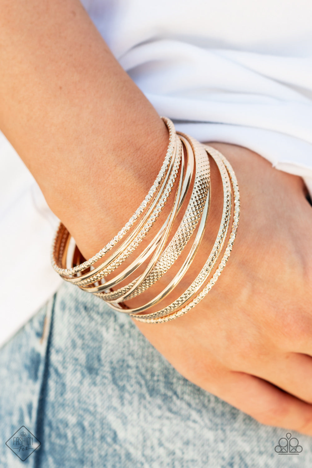 Circlet Circus Gold Bracelets Paparazzi