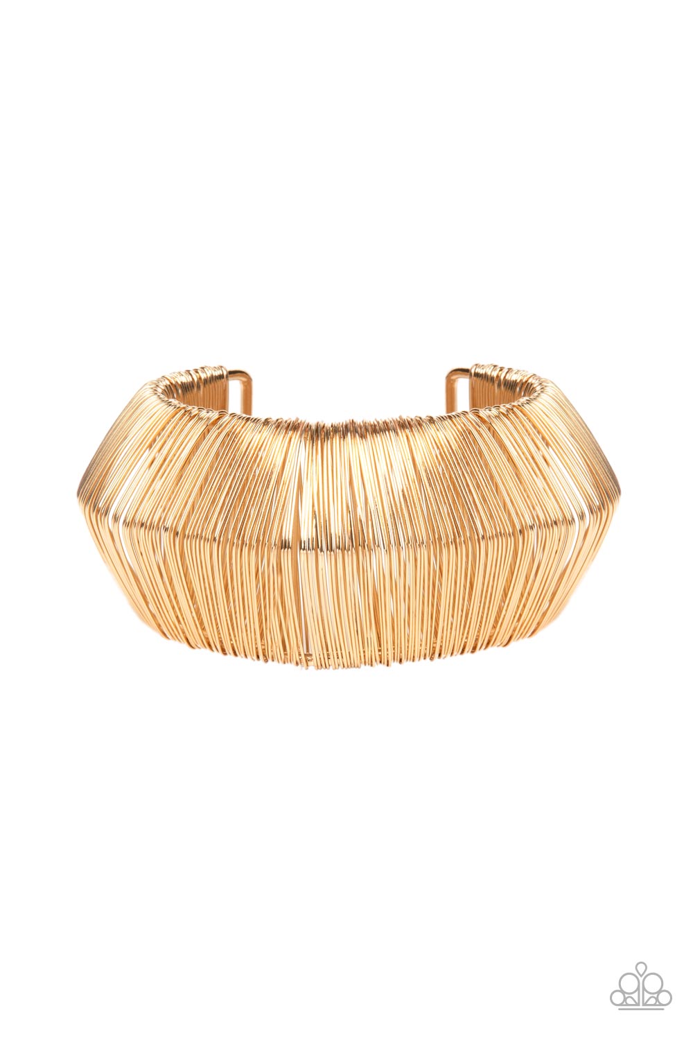 Wild About Wire Gold Bracelet Paparazzi