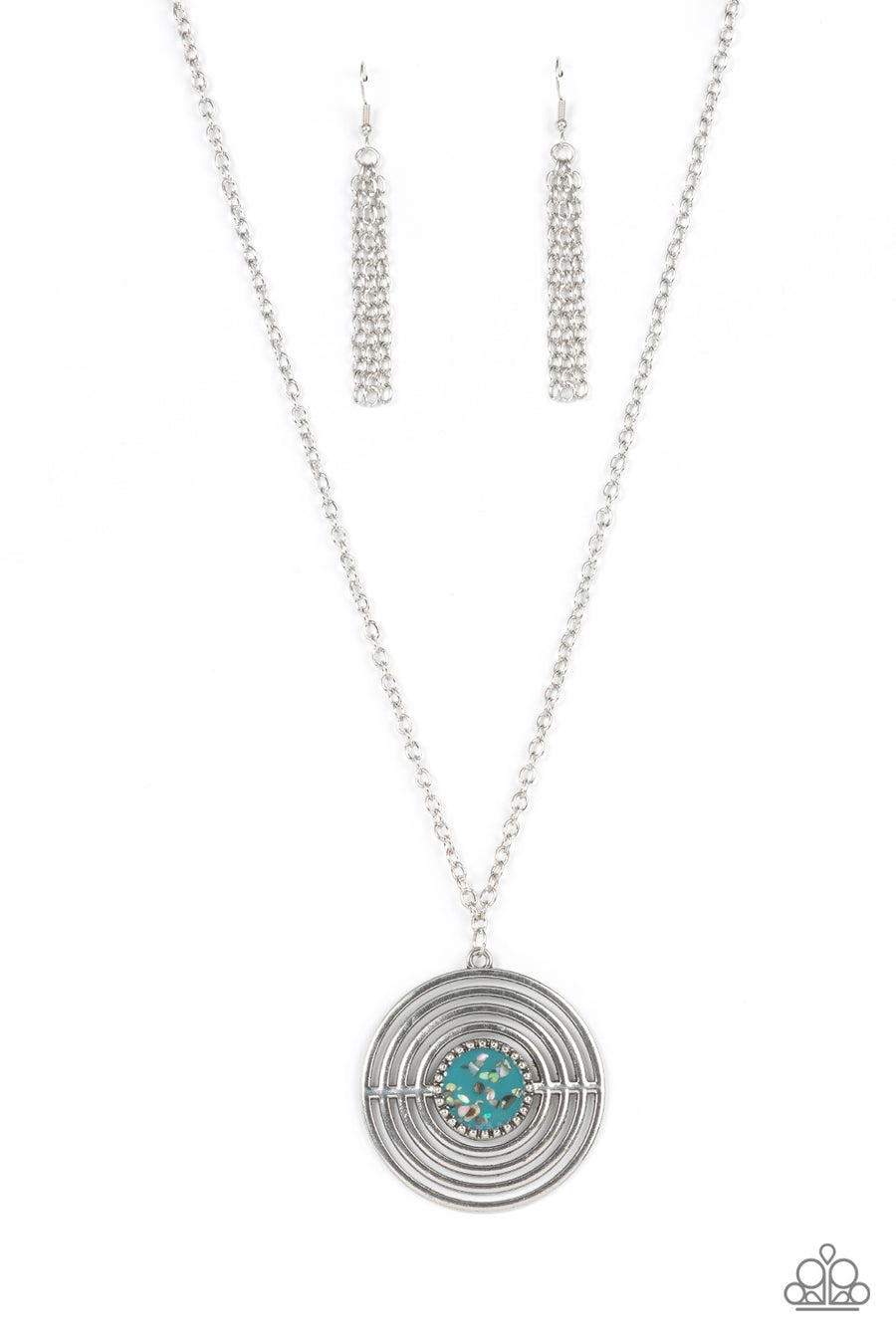 Targeted Tranquility Blue Necklace