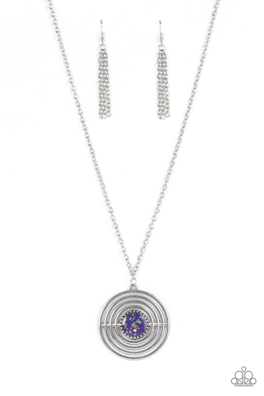 Targeted Tranquility Purple Necklace Paparazzi