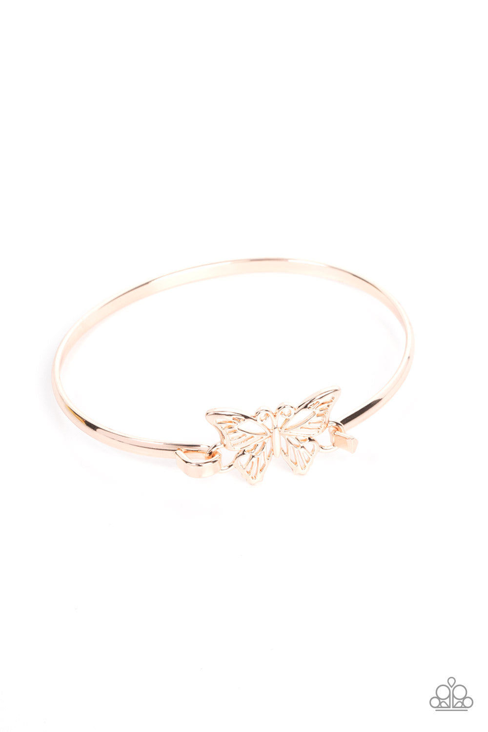 Did I FLUTTER? Rose Gold
Bracelet Paparazzi