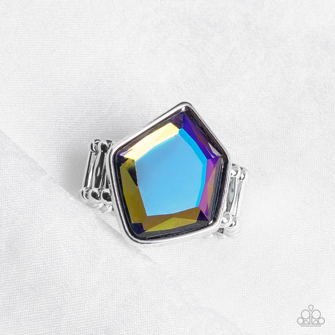 Abstract Escapade Multi Ring Paparazzi