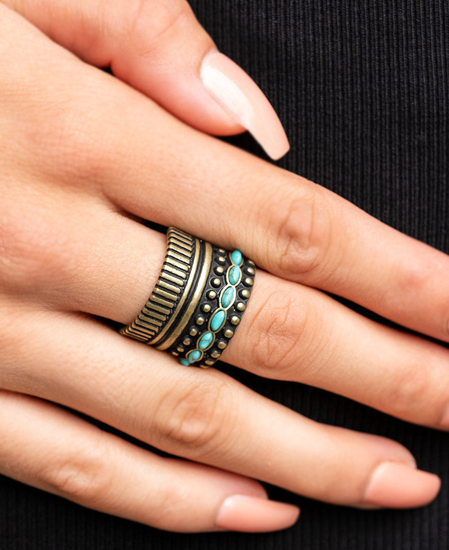 Local Flavor Brass Ring