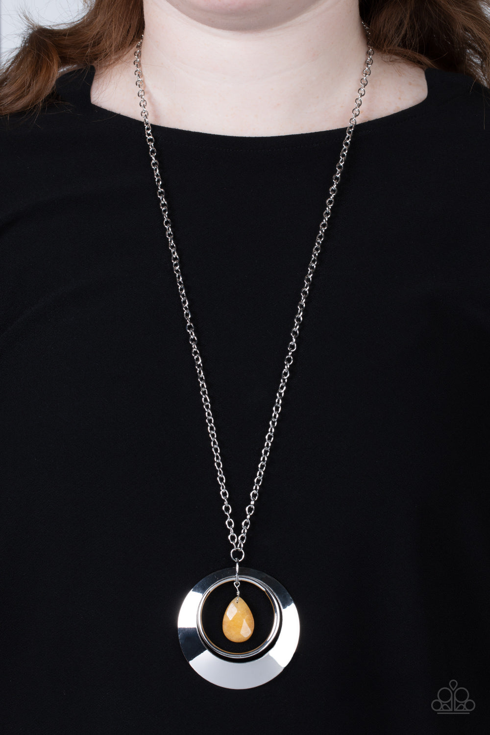 Inner Tranquility Yellow Necklace Paparazzi