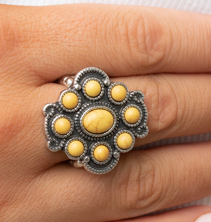 Santa Fe Fantasy Yellow Ring