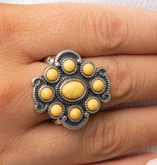 Santa Fe Fantasy Yellow Ring