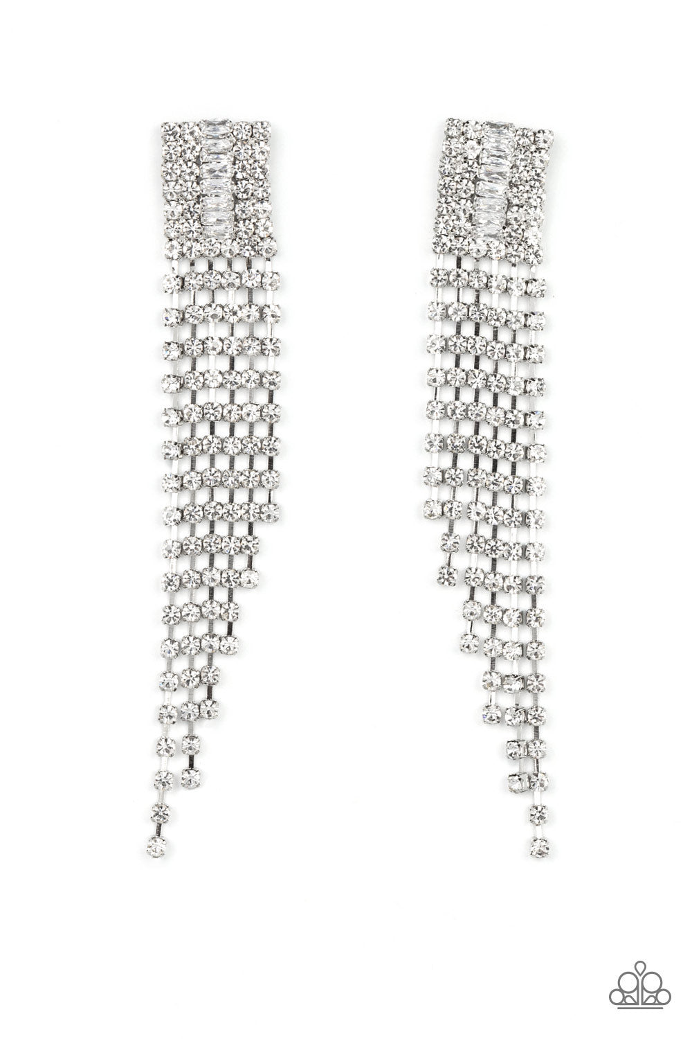 A-Lister Affirmations White Earrings