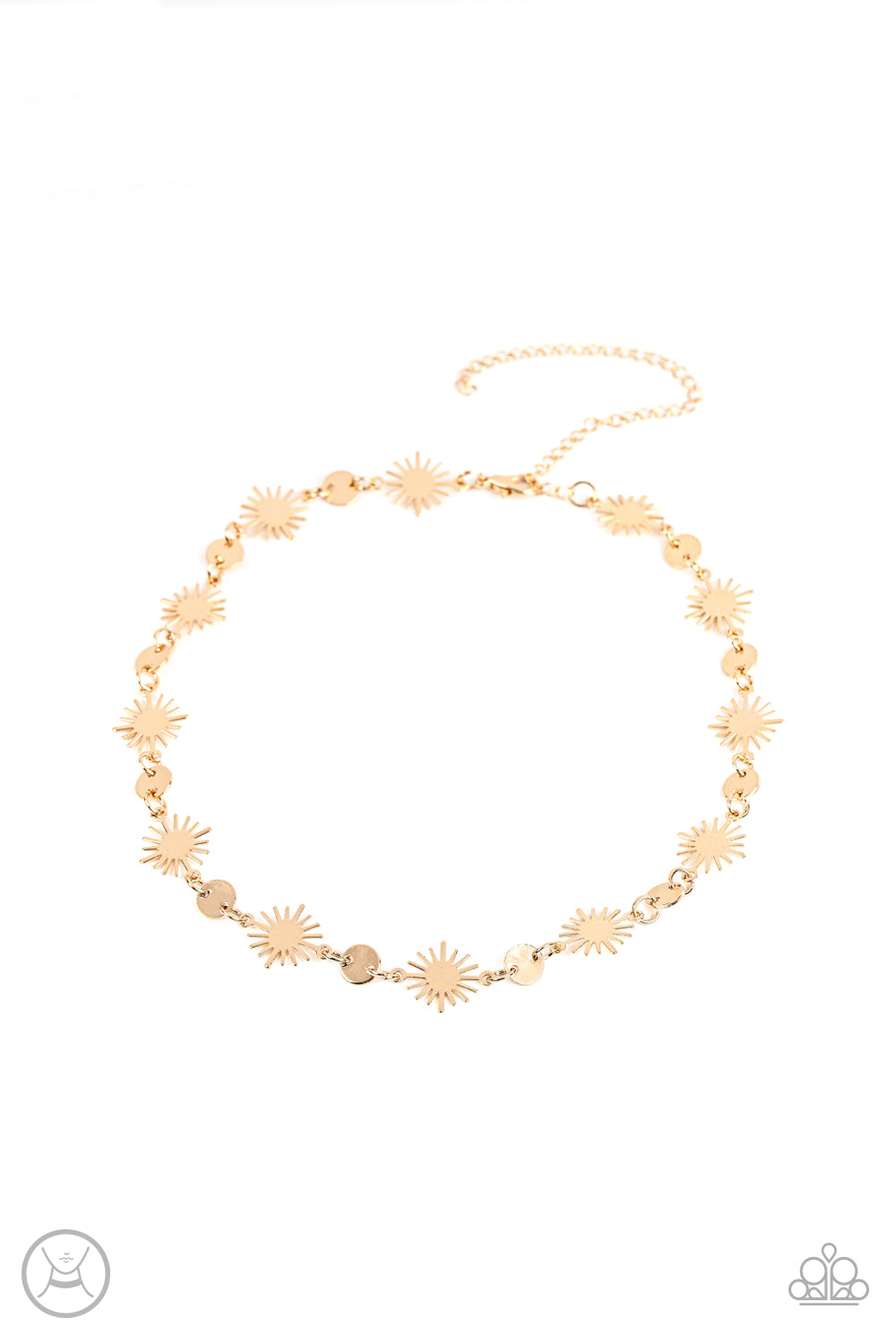 Astro Goddess Gold Necklace Paparazzi