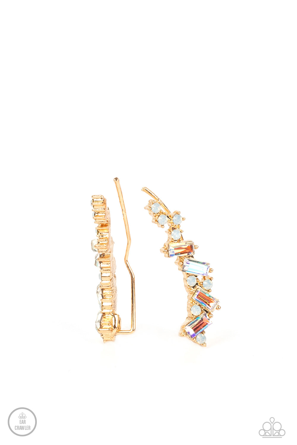 Stay Magical Gold Ear Crawler Earrings Paparazzi