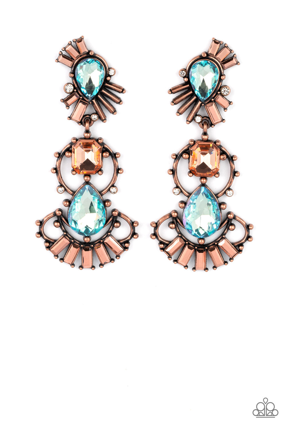 Ultra Universal Copper Earrings Paparazzi