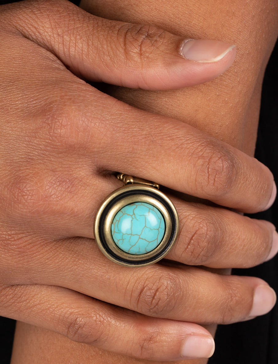 Drive You Wild Brass Ring