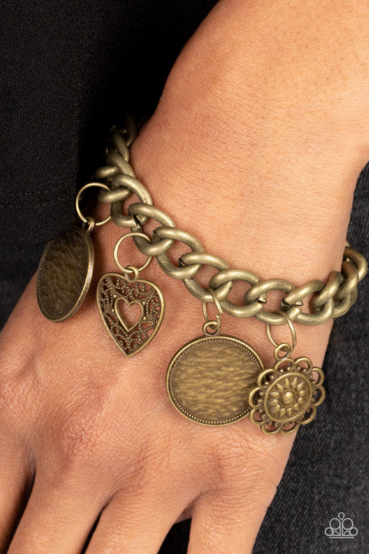 Complete CHARM-ony Brass Bracelet Paparazzi