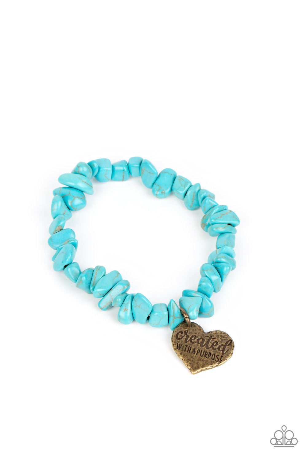 Stony-Hearted Brass Bracelet